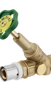 British straight-seat valve